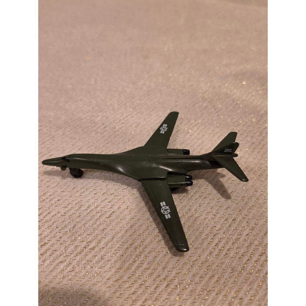 USAF B-1 Lancer Bomber Diecast Military Aircraft Toy Olive Drab A234 60174